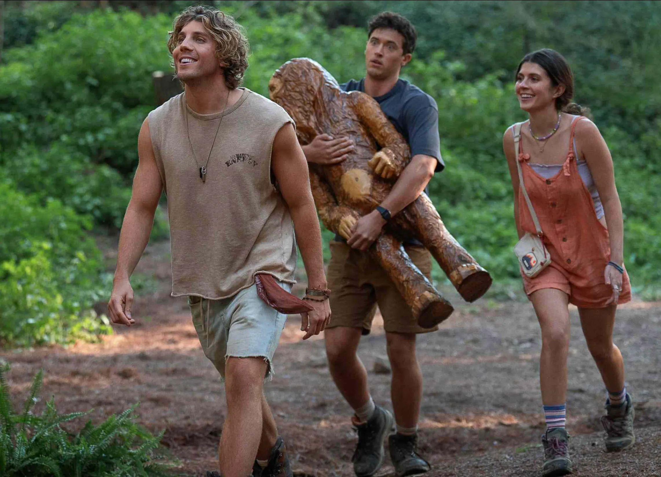 5-hiking with statue